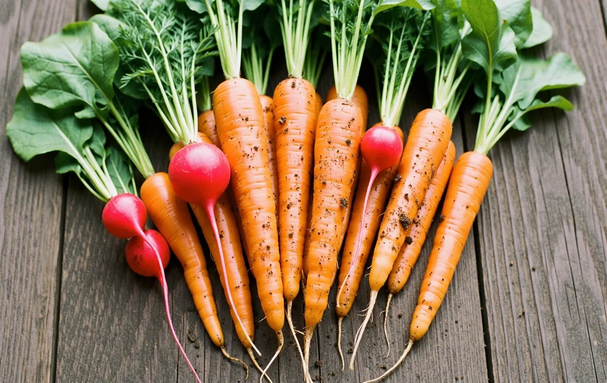 Earth-grown vegetables